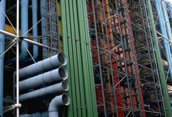 蓬皮杜中心將設立設計和建筑展廳(圖3) 外立面細節