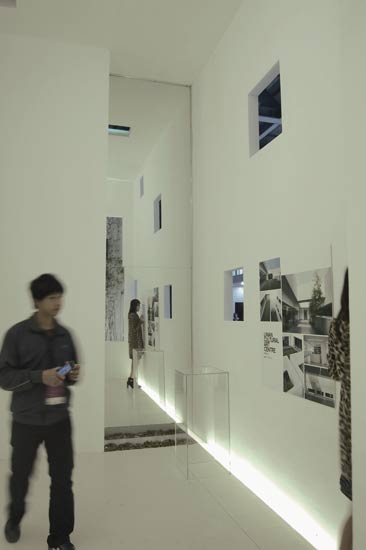 曾秋榮作品：2013年廣州國際設計周“回”展廳