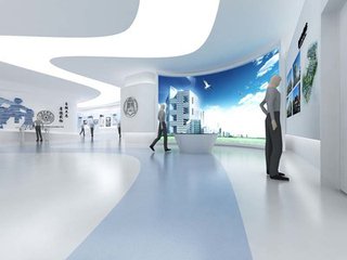 展廳設(shè)計的色彩搭配原則(圖1) 展廳設(shè)計的色彩搭配原則(圖1)