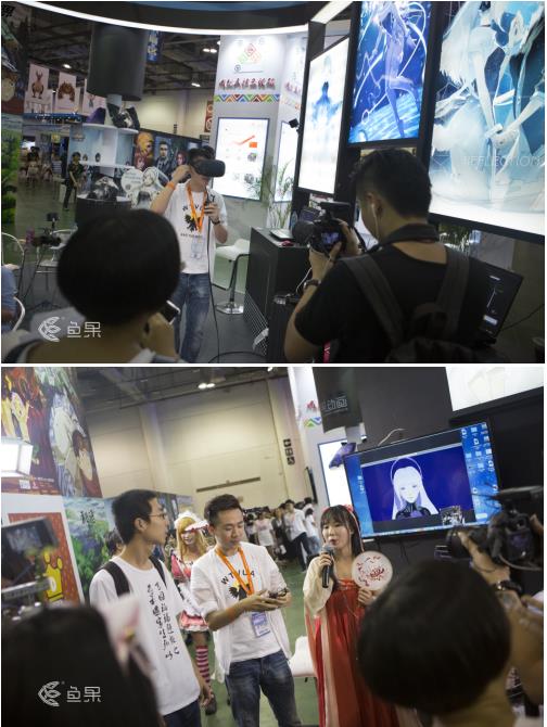 虛擬偶像零漫展首秀 成最人氣展廳(圖3) 虛擬偶像零漫展首秀 成最人氣展廳