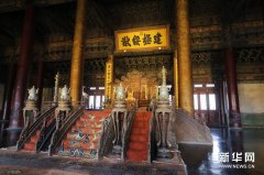 故宮"點亮"中軸線原狀展廳迎"國際博物館日"